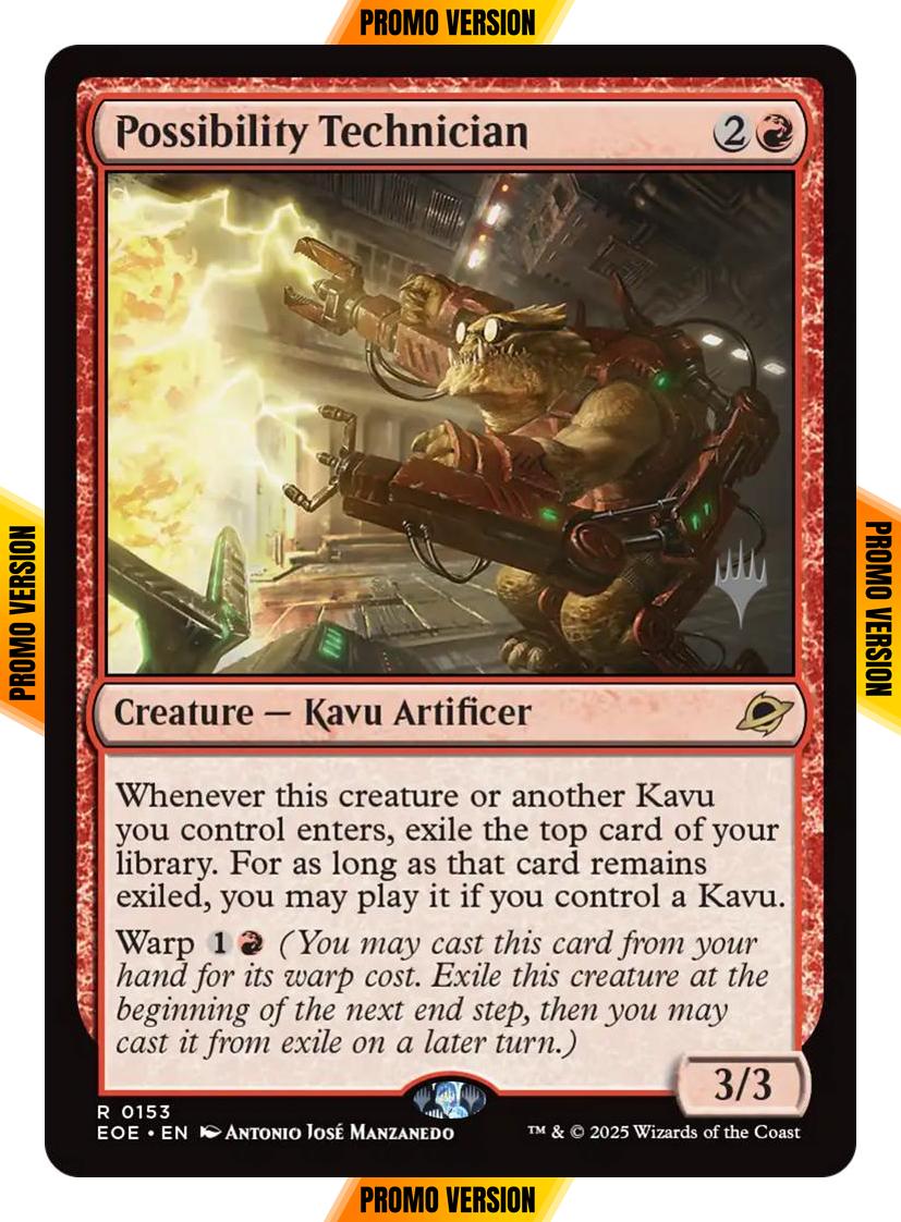 Possibility Technician [153p] [Promo Pack] [Edge of Eternities: Promos] [Non-Foil]