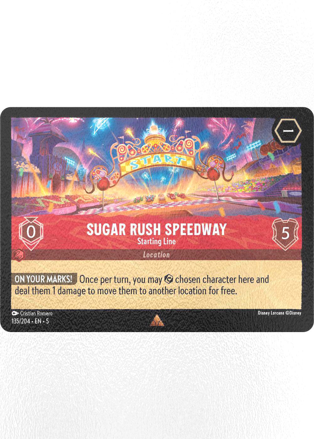 Sugar Rush Speedway - Starting Line - 135/204 [Shimmering Skies] [Cold Foil]