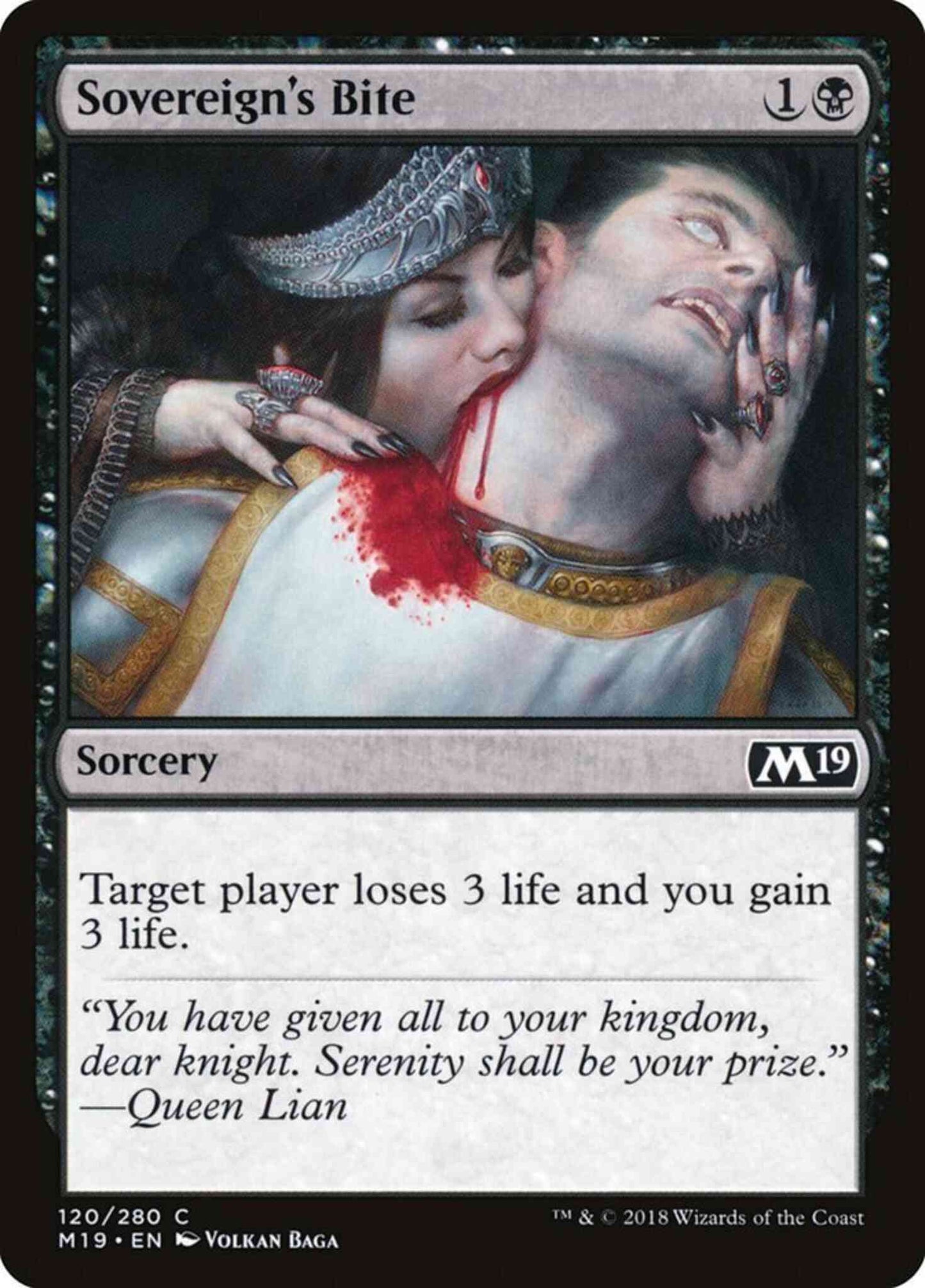 Sovereign's Bite [120] [Core Set 2019] [Non-Foil]