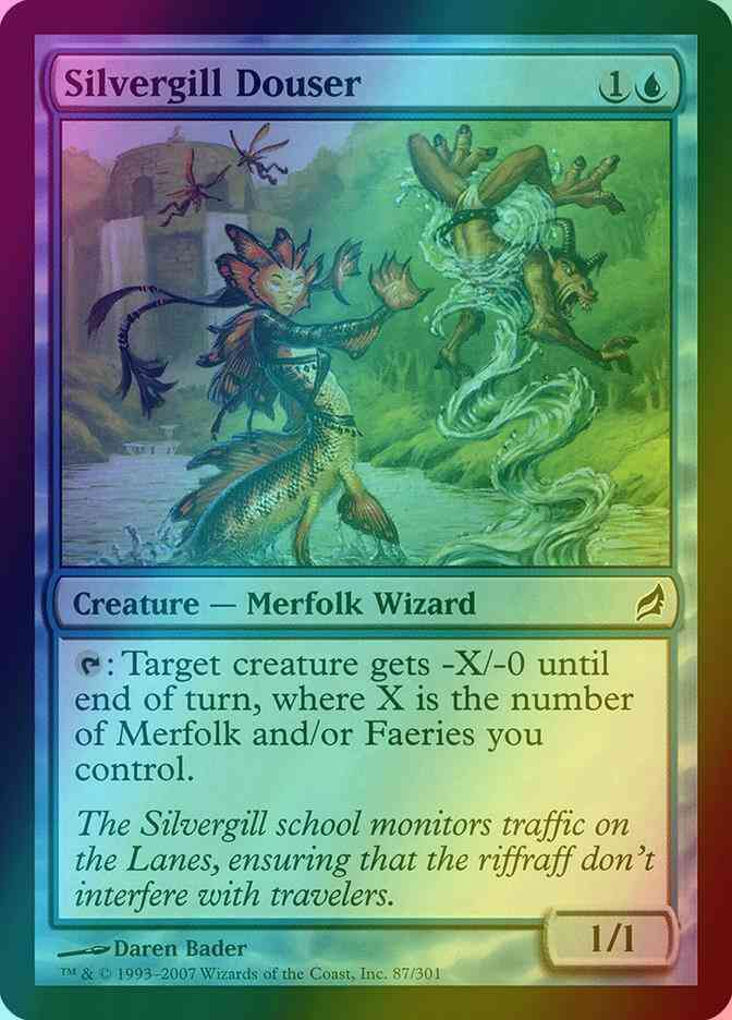 Silvergill Douser [87] [Lorwyn] [Foil]
