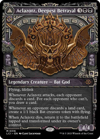 Aclazotz, Deepest Betrayal // Temple of the Dead [316] [Gods of Ixalan Showcase] [The Lost Caverns of Ixalan] [Non-Foil]
