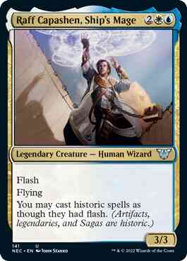 Raff Capashen, Ship's Mage [141] [Kamigawa: Neon Dynasty: Commander] [Non-Foil]