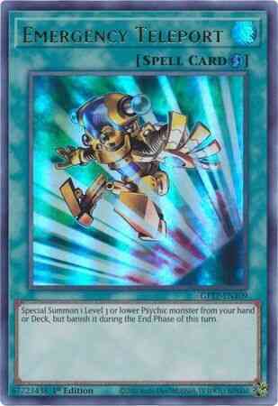 Emergency Teleport - GFTP-EN109 - Ultra Rare - 1st Edition