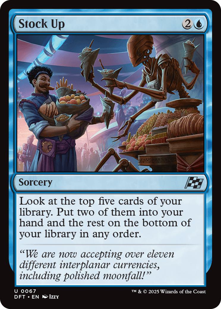 Stock Up [67] [Aetherdrift] [Non-Foil]