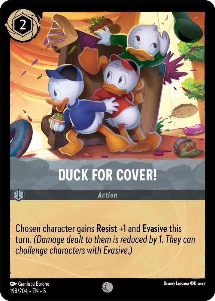 Duck for Cover! - 198/204 [Shimmering Skies] [Non-Foil]