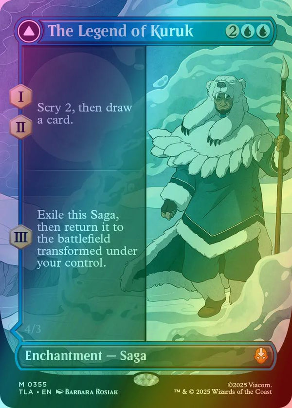 The Legend of Kuruk // Avatar Kuruk [355] [Borderless] [Avatar: The Last Airbender] [Foil]