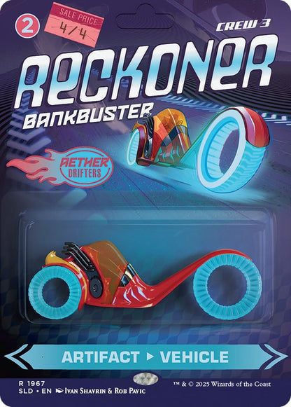 Reckoner Bankbuster // Reckoner Bankbuster [1967] [Borderless] [Aether Drifters] [Secret Lair Drop] [Non-Foil]