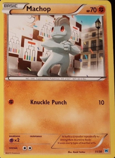Machop - 11/30 - [XY Trainer Kit (Latios)] [Non-Holo]