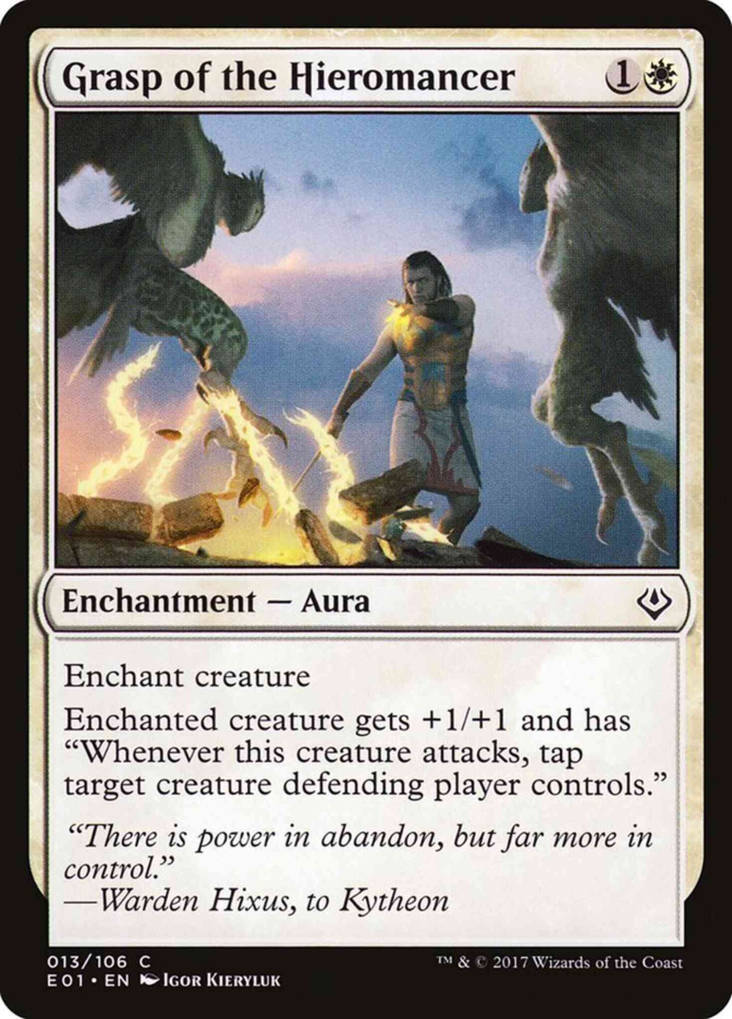 Grasp of the Hieromancer [13] [Archenemy: Nicol Bolas] [Non-Foil]