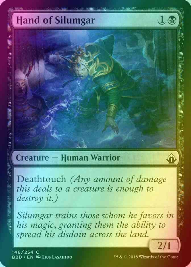 Hand of Silumgar [146] [Battlebond] [Foil]