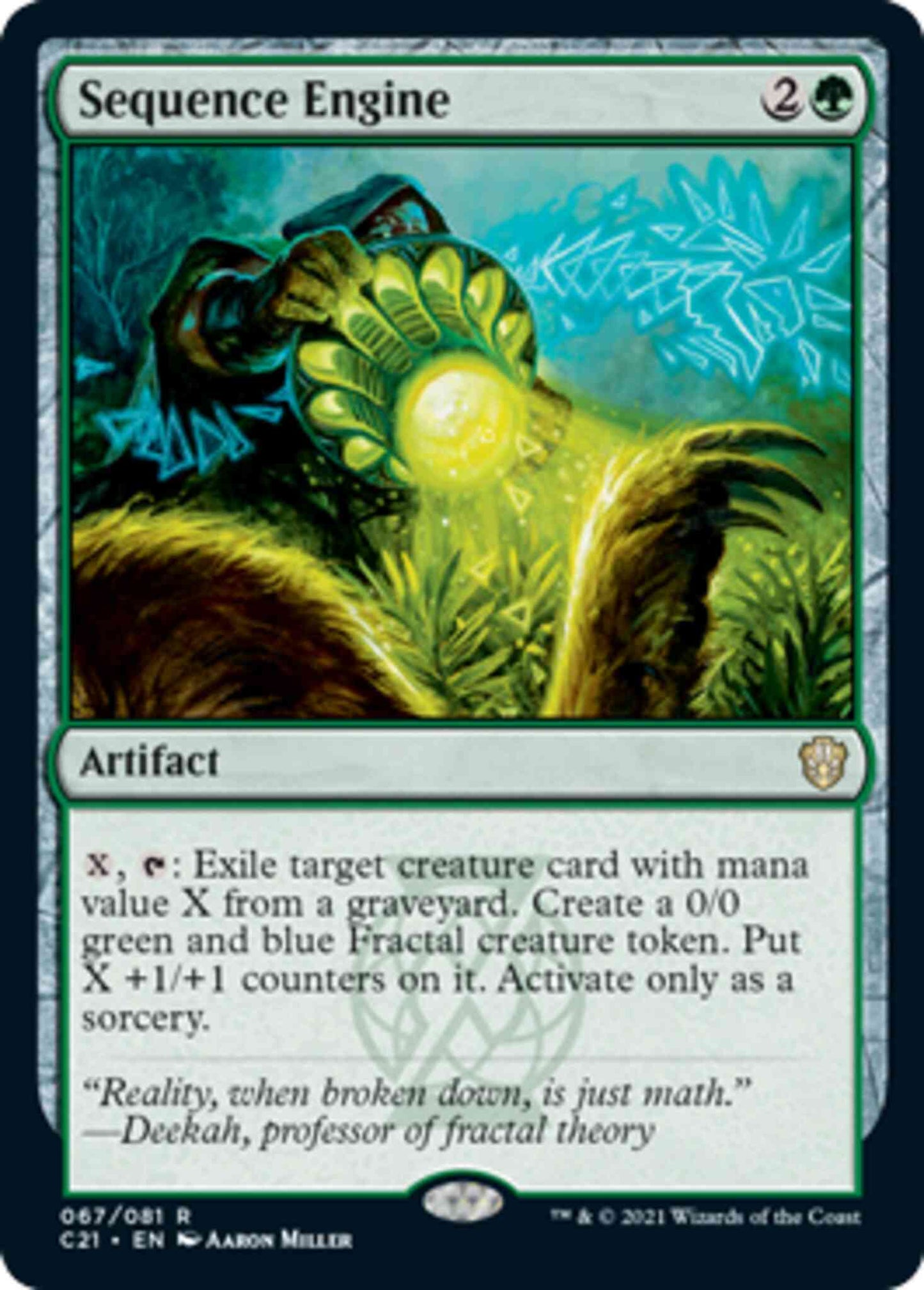 Sequence Engine [67] [Commander 2021] [Non-Foil]