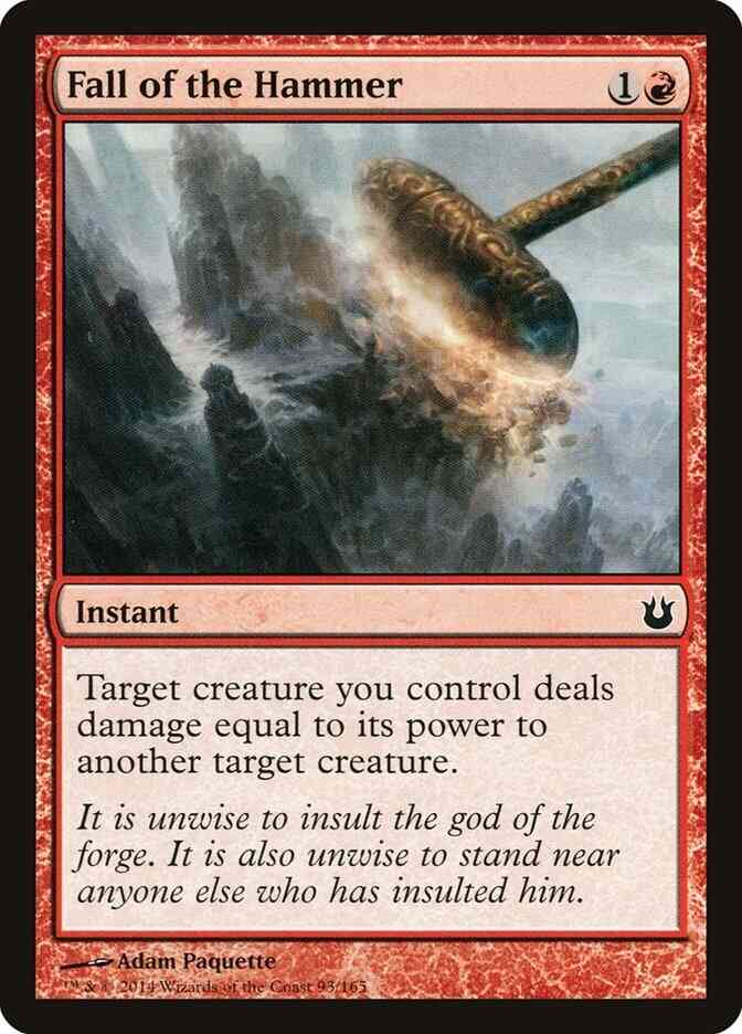 Fall of the Hammer [93] [Born of the Gods] [Non-Foil]