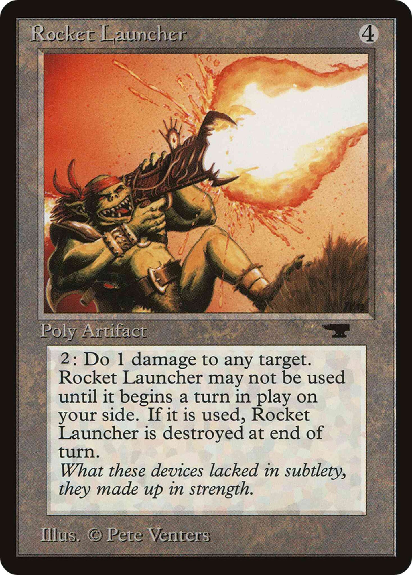 Rocket Launcher [63] [Antiquities] [Non-Foil]