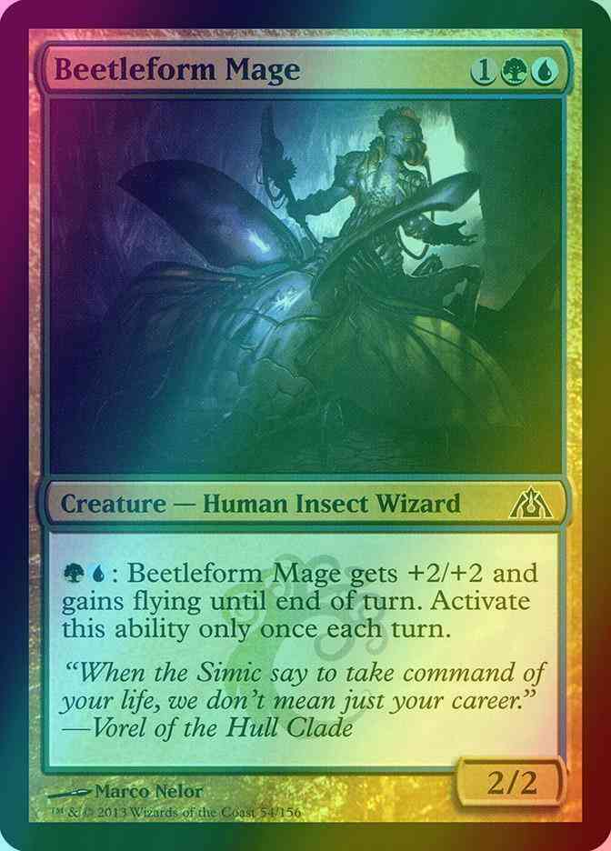 Beetleform Mage [54] [Dragon's Maze] [Foil]