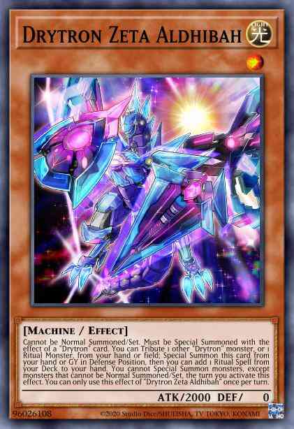 Drytron Zeta Aldhibah - GEIM-EN028 - Rare - 1st Edition