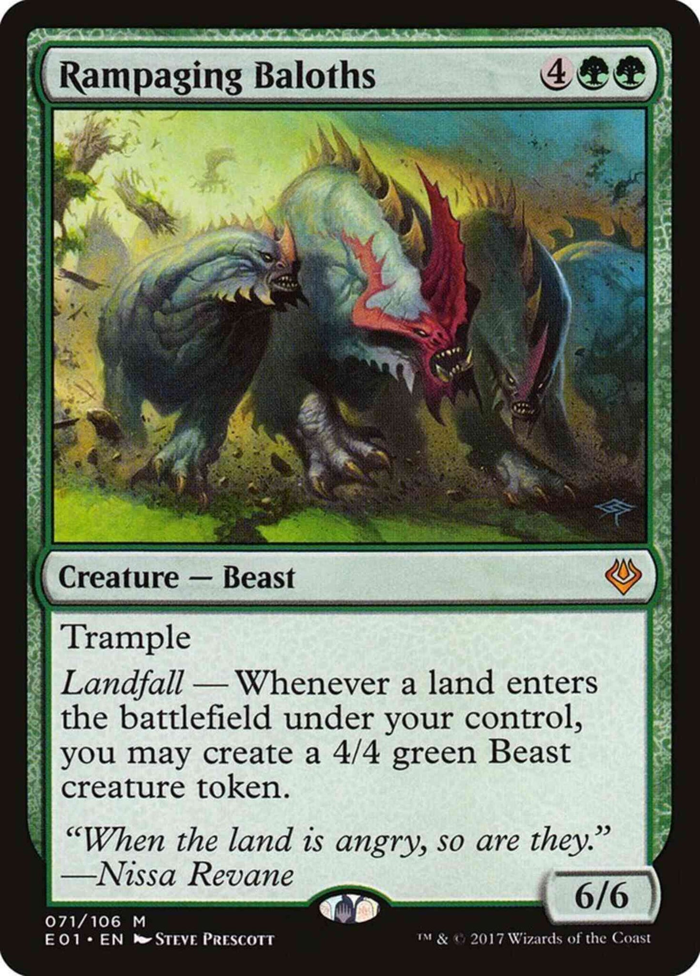 Rampaging Baloths [71] [Archenemy: Nicol Bolas] [Non-Foil]