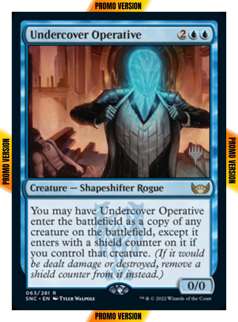 Undercover Operative [Promo Pack] [63p] [Streets of New Capenna: Promos] [Non-Foil]