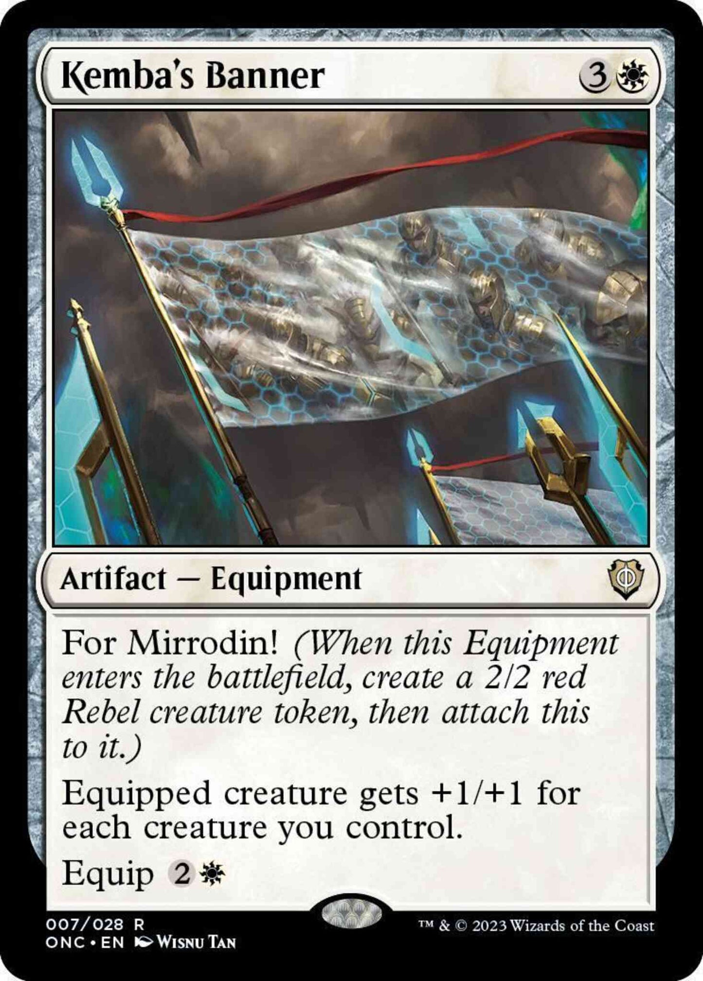 Kemba's Banner [7] [Phyrexia: All Will Be One: Commander] [Non-Foil]