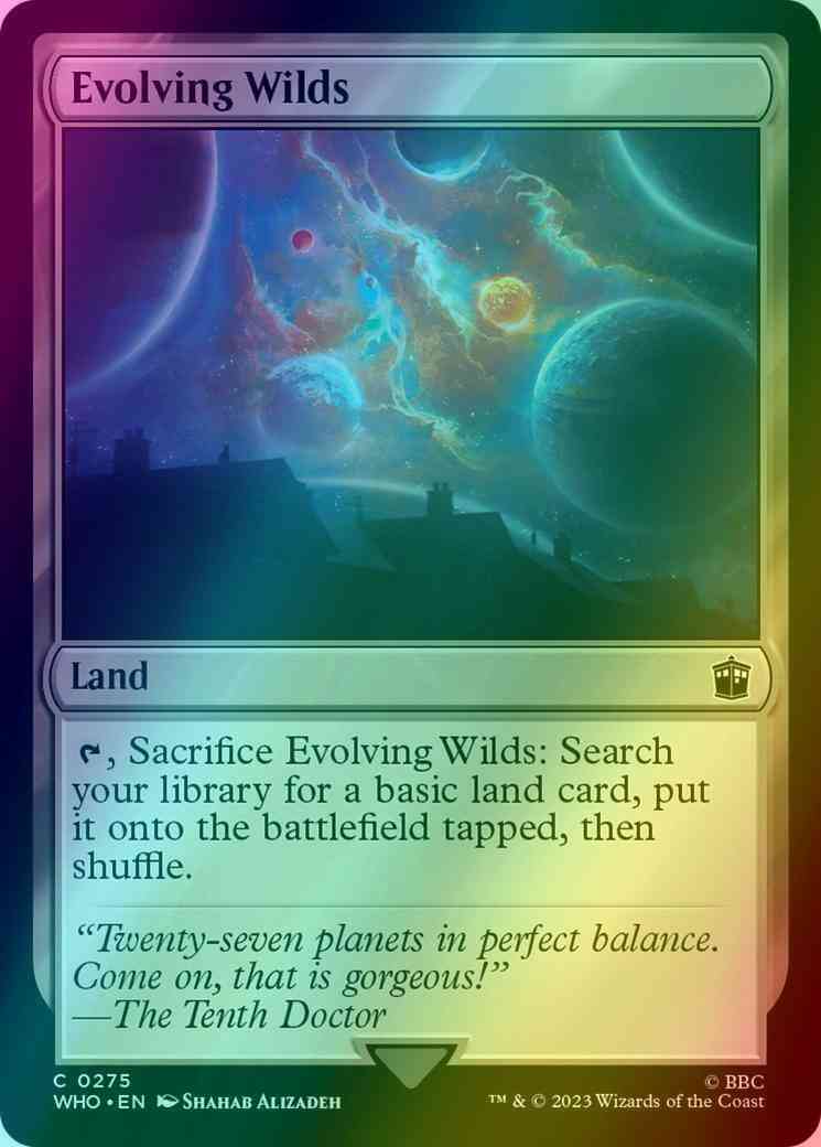 Evolving Wilds [275] [Universes Beyond: Doctor Who] [Foil]