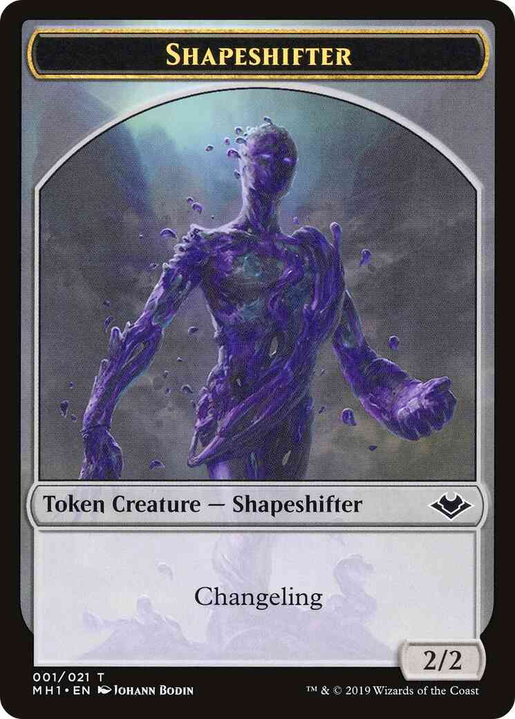 Rhino Token (13) // Shapeshifter Token (01) [Modern Horizons Tokens] [Non-Foil]