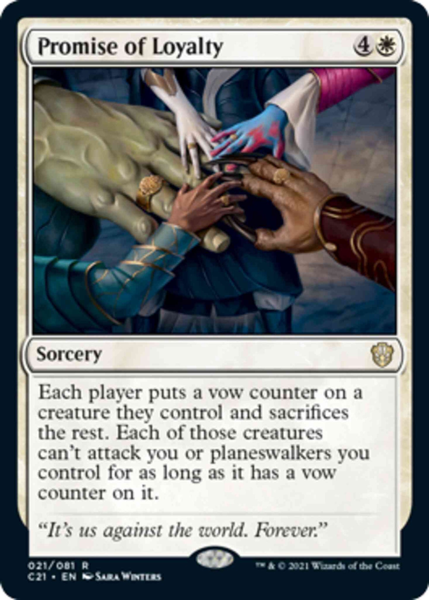 Promise of Loyalty [21] [Commander 2021] [Non-Foil]