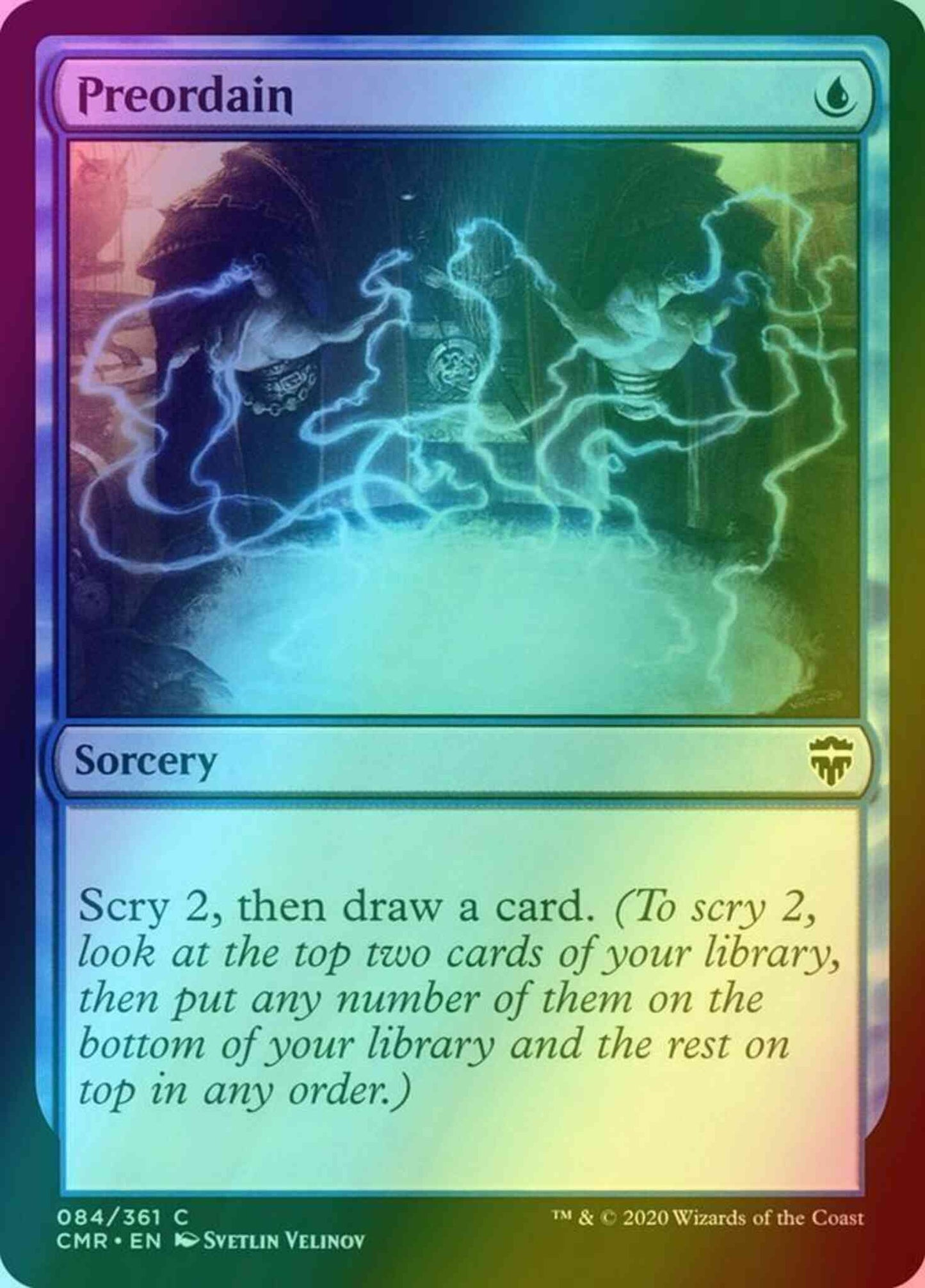 Preordain [84] [Commander Legends] [Foil]