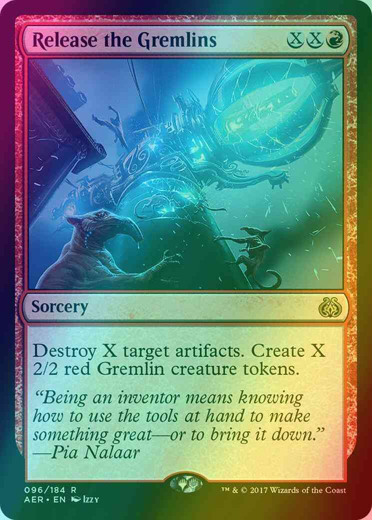 Release the Gremlins [96] [Aether Revolt] [Foil]