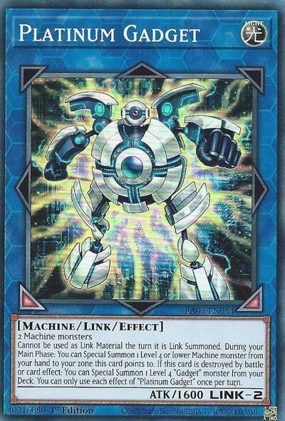 Platinum Gadget - RA05-EN054 - Super Rare - 1st Edition