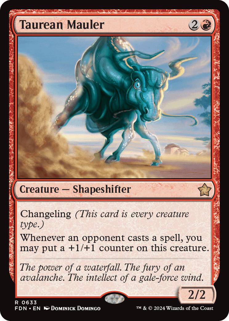 Taurean Mauler [633] [Foundations] [Non-Foil]