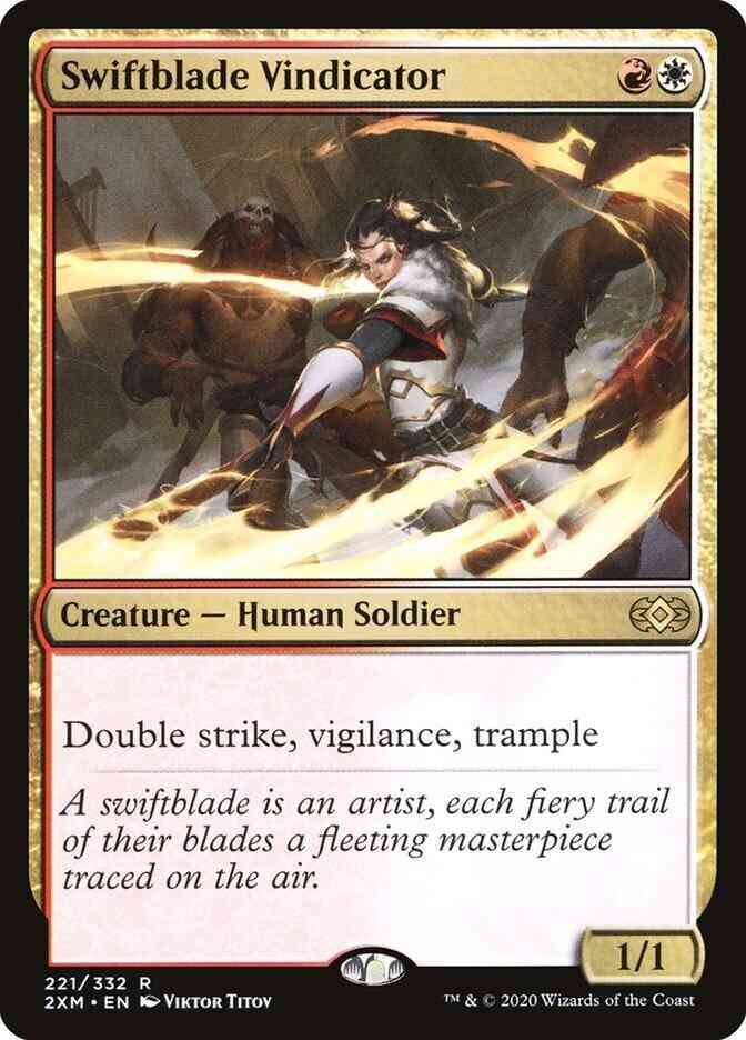 Swiftblade Vindicator [221] [Double Masters] [Non-Foil]