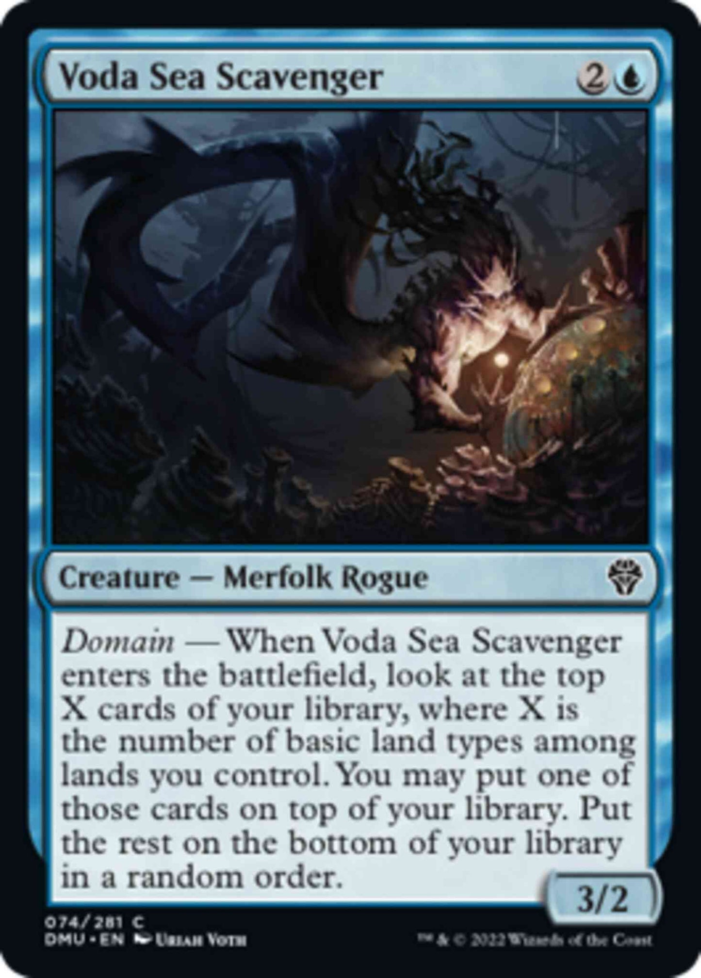 Voda Sea Scavenger [74] [Dominaria United] [Non-Foil]