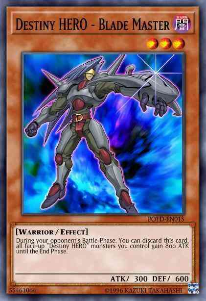 Destiny HERO - Blade Master - DP05-EN008 - Common - Unlimited