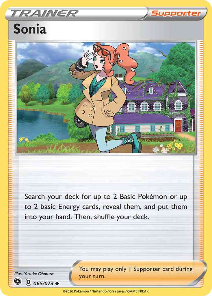 Sonia - 065/073 - Uncommon [swsh35-065] [Reverse Holo]