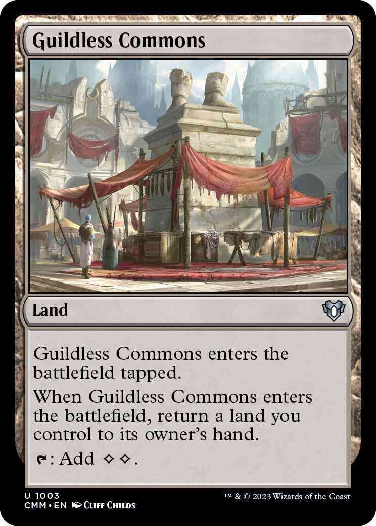 Guildless Commons [1003] [Commander Masters] [Non-Foil]