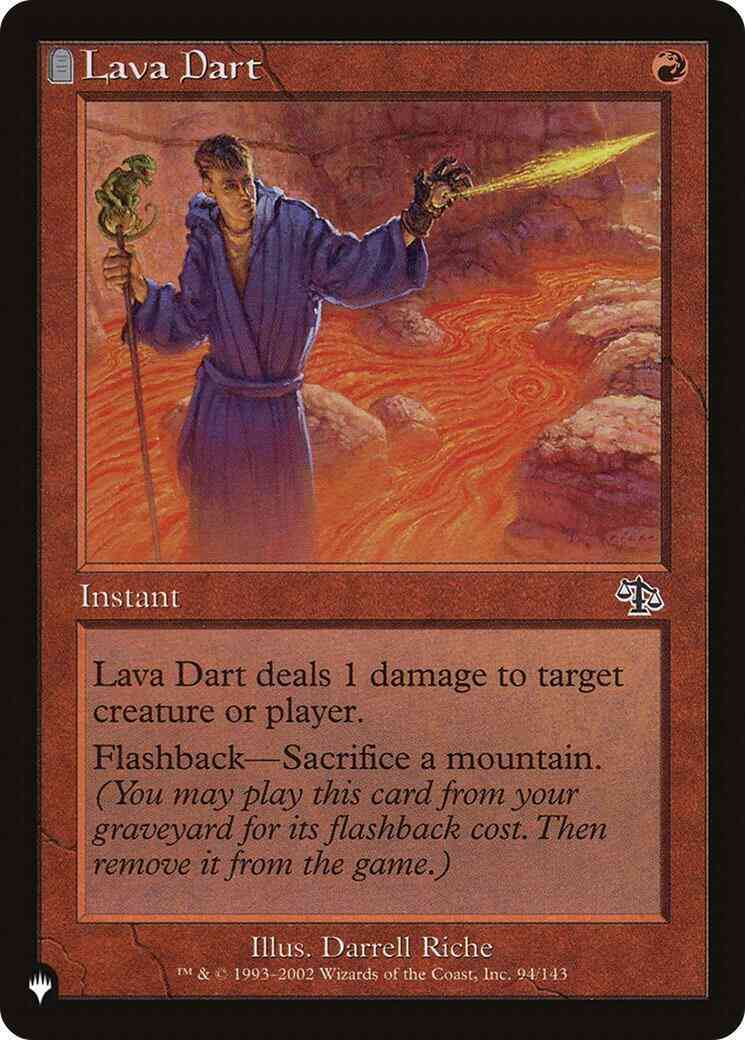 Lava Dart [JUD-94] [The List] [Non-Foil]