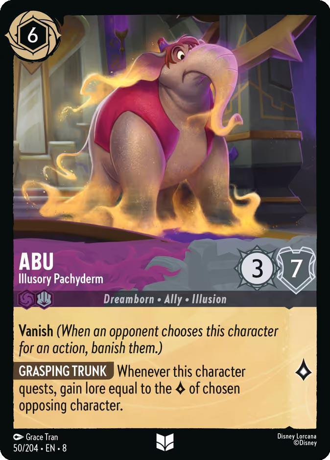 Abu - Illusory Pachyderm - 50/204 [Reign of Jafar] [Non-Foil]
