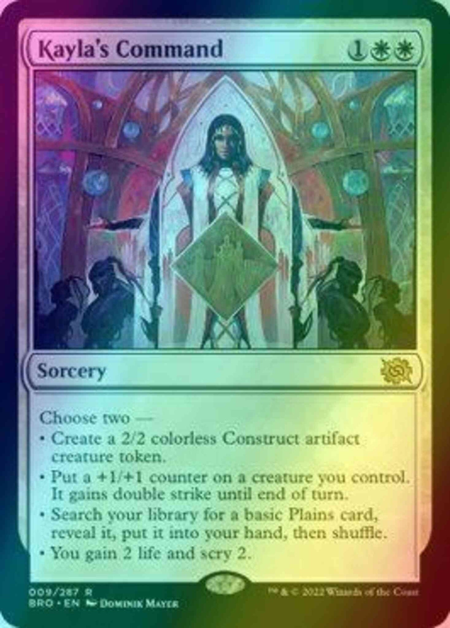 Kayla's Command [9] [The Brothers' War] [Foil]