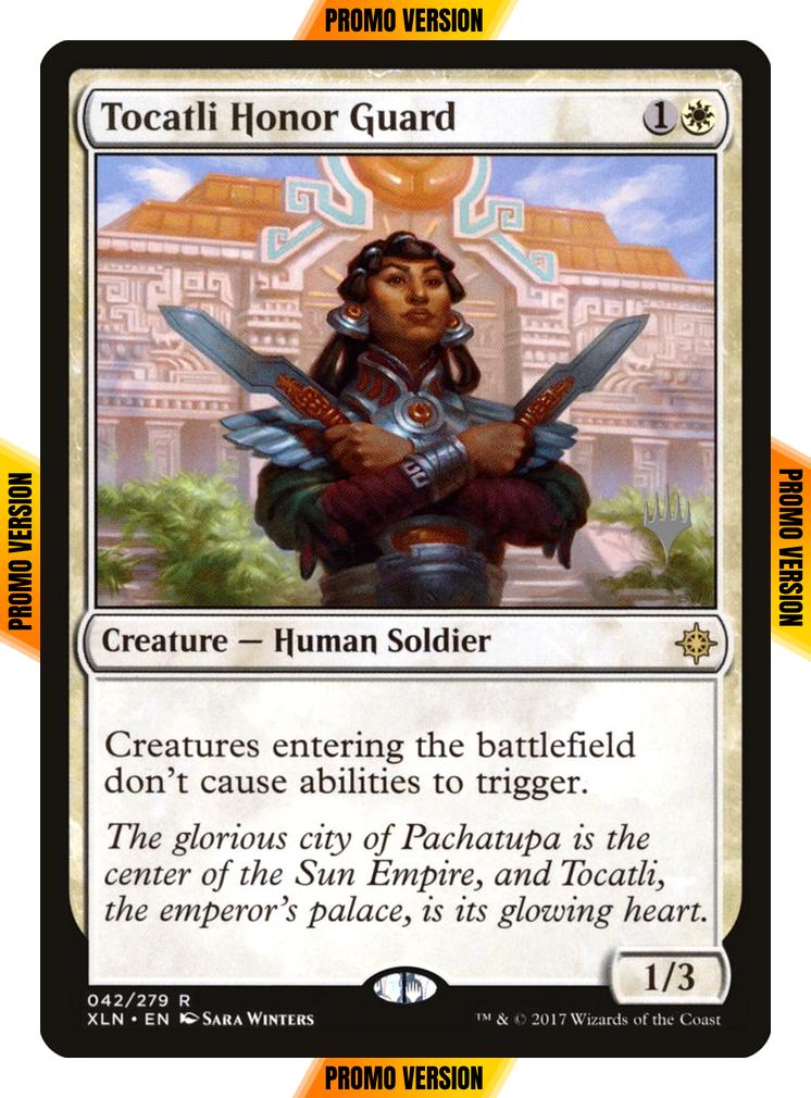 Tocatli Honor Guard [42p] [Promo Pack] [Ixalan Promos] [Non-Foil]