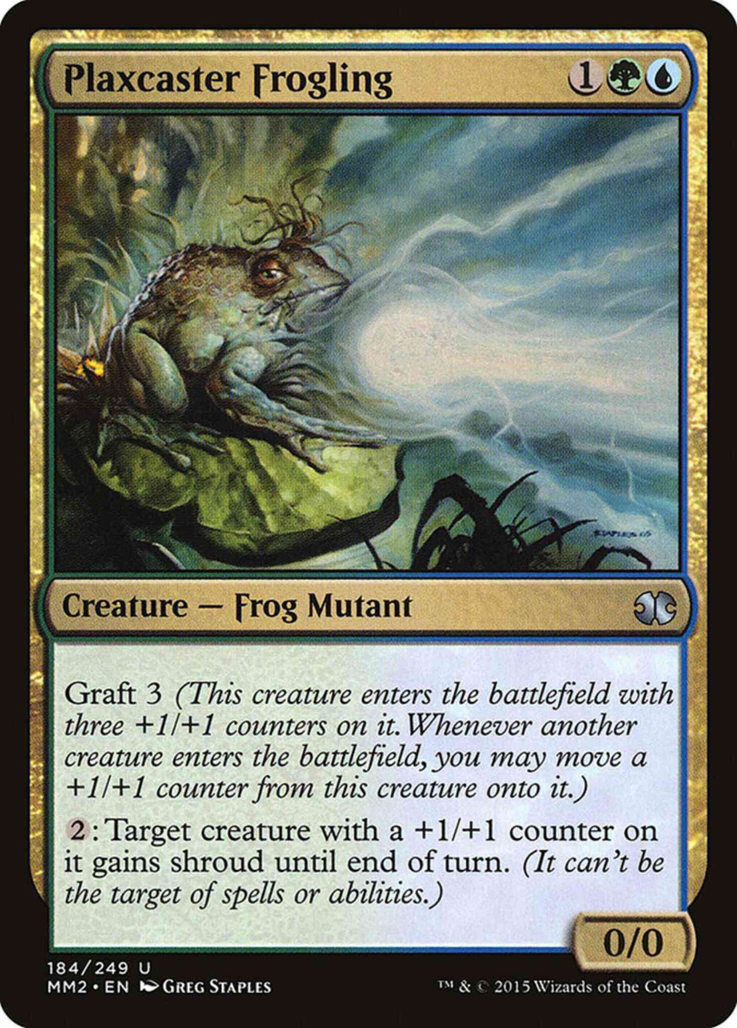Plaxcaster Frogling [184] [Modern Masters 2015] [Non-Foil]
