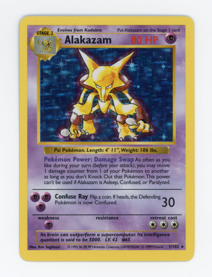 Alakazam — Rare|Shadowless|Holo — ID 18705
