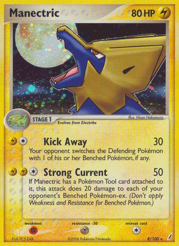 Manectric - 8/100 - Rare Holo [ex14-8] [Holo]