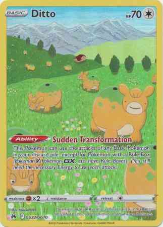 Ditto - GG22/GG70 - Rare Holo [swsh125gg-GG22] [Ultra]