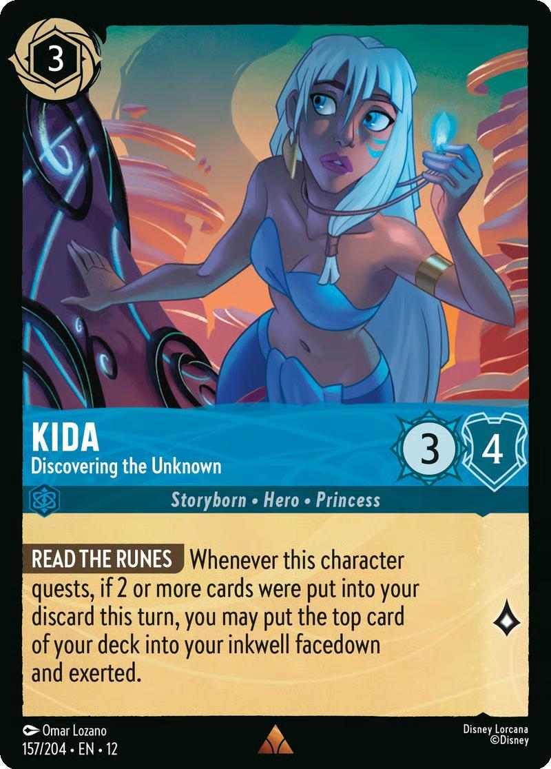 Kida - Discovering the Unknown - 157/204 [Wilds Unknown] [Non-Foil]