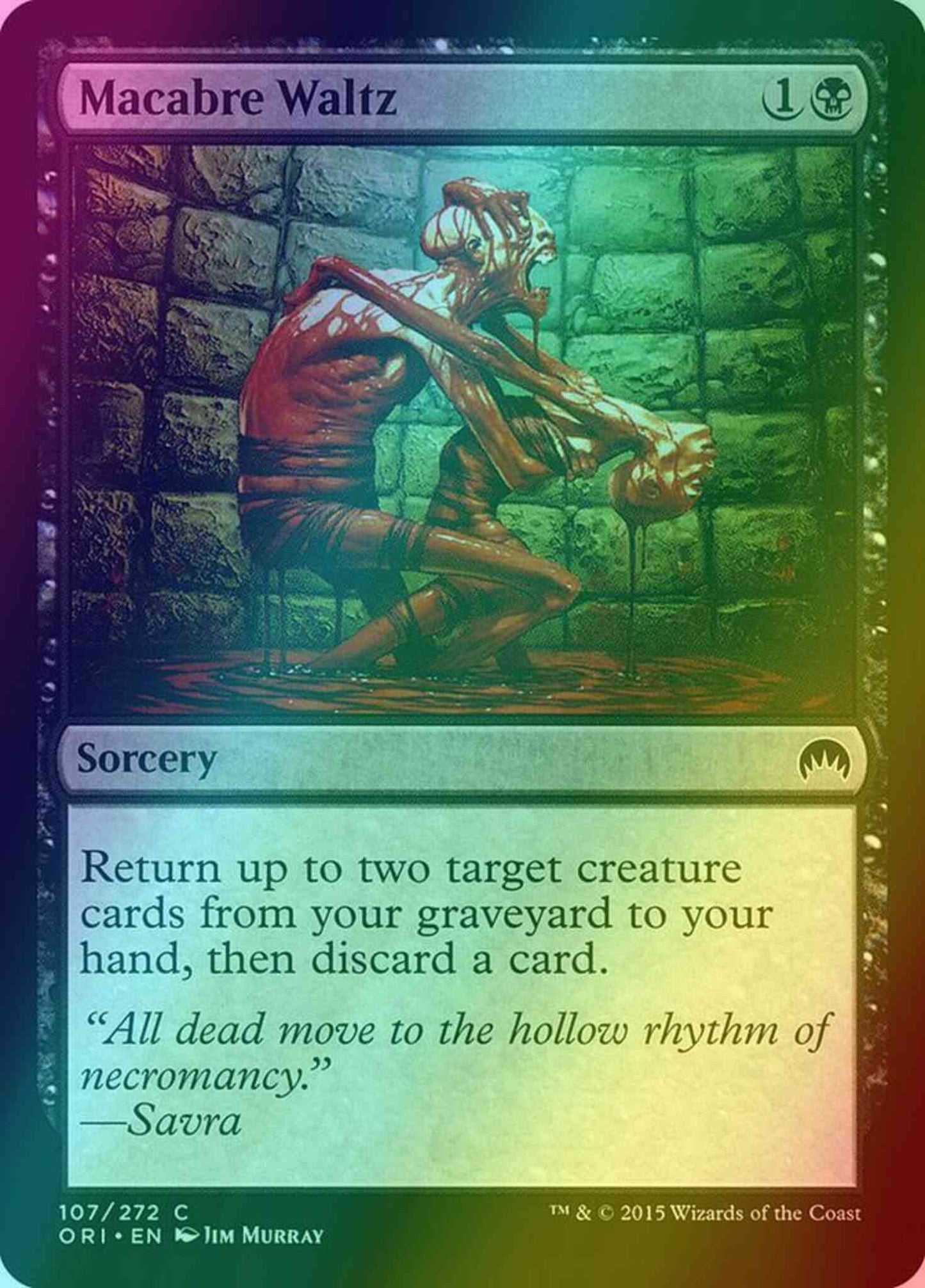 Macabre Waltz [107] [Magic Origins] [Foil]