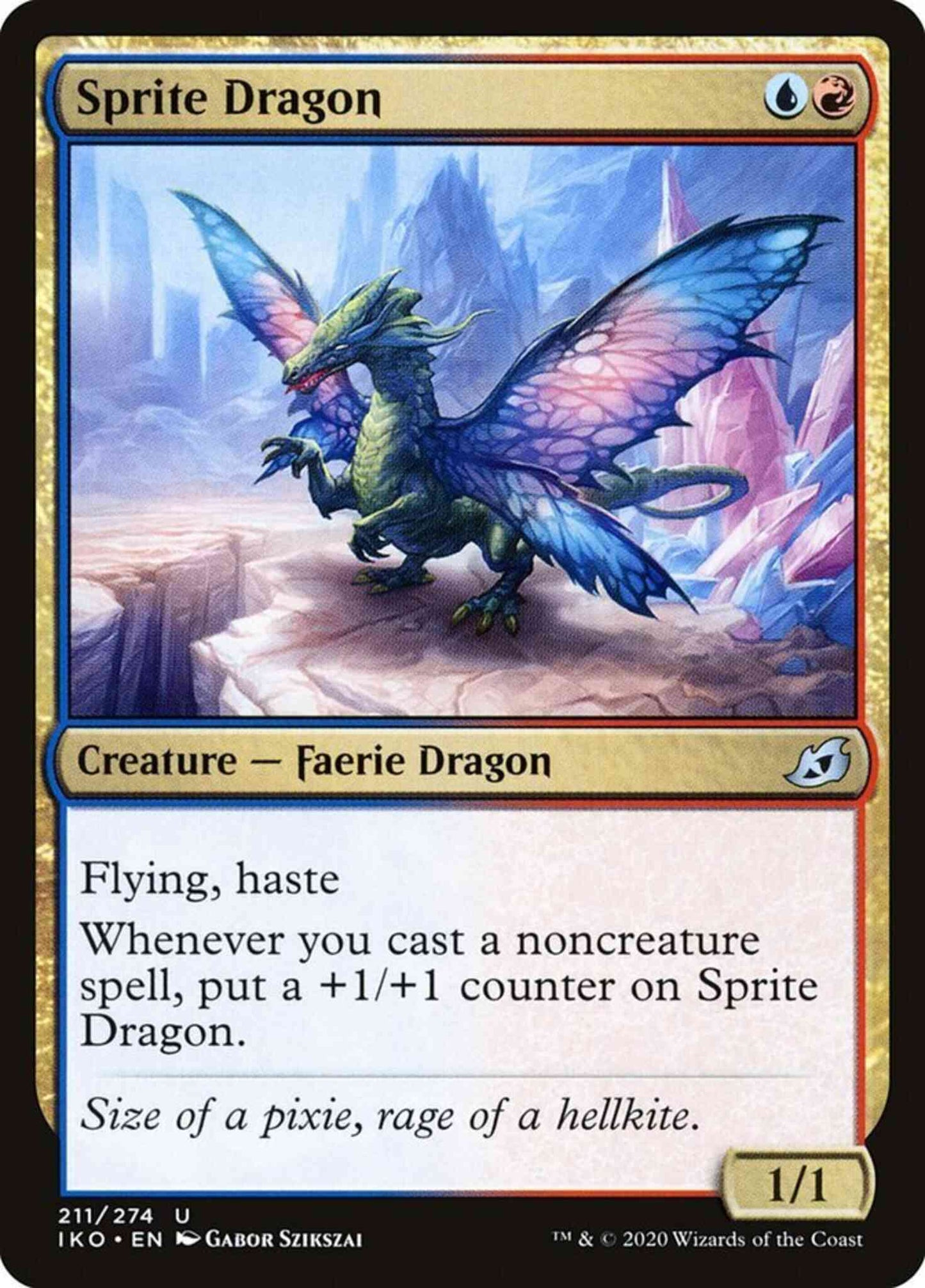 Sprite Dragon [211] [Ikoria: Lair of Behemoths] [Non-Foil]