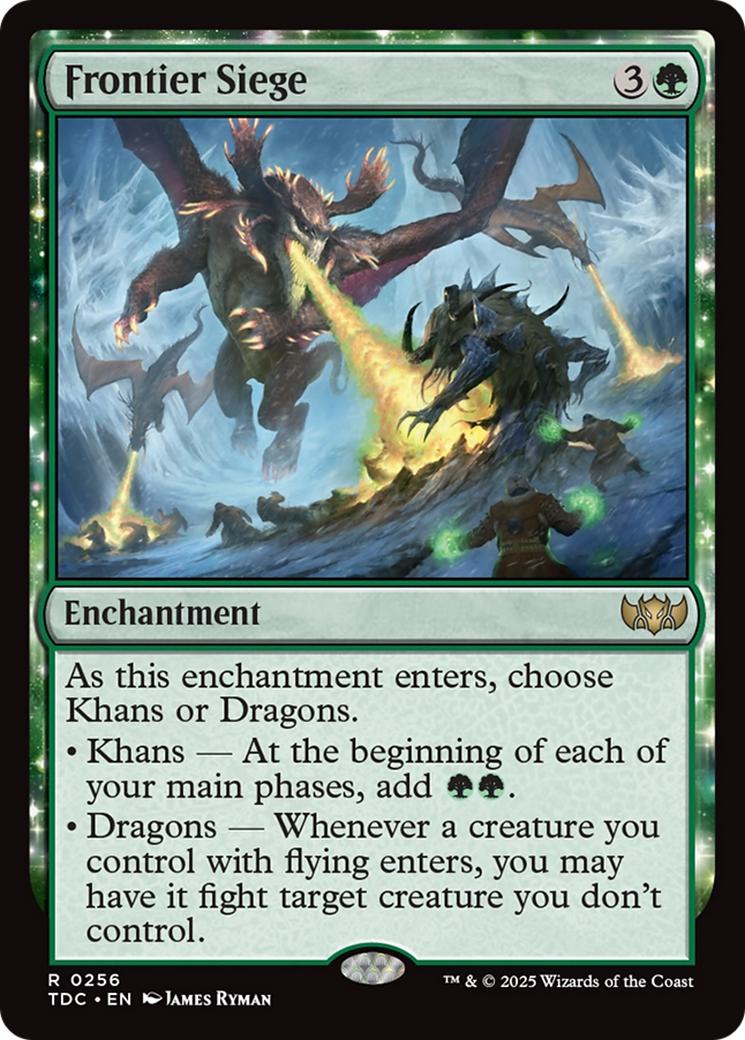 Frontier Siege [256] [Tarkir: Dragonstorm: Commander] [Non-Foil]