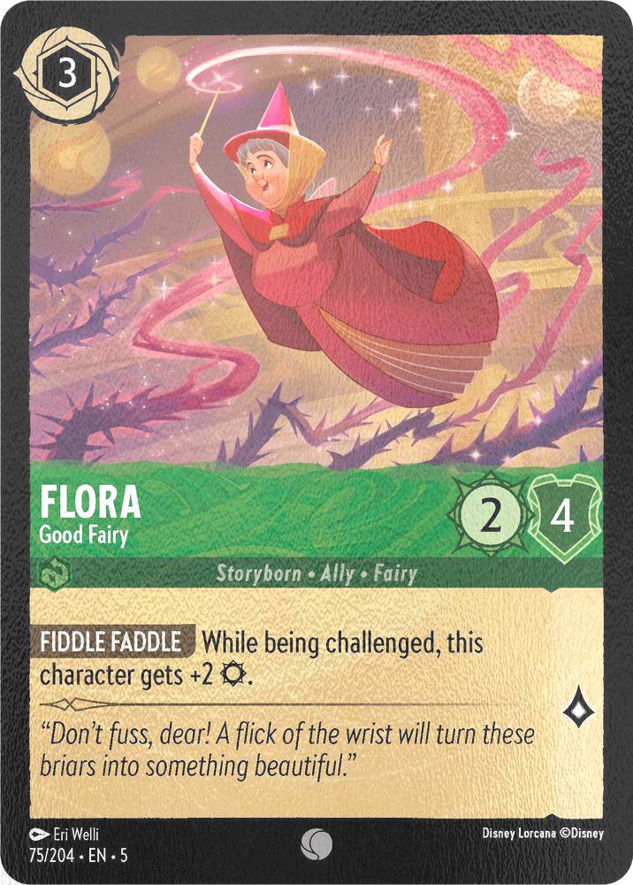 Flora - Good Fairy - 75/204 [Shimmering Skies] [Cold Foil]