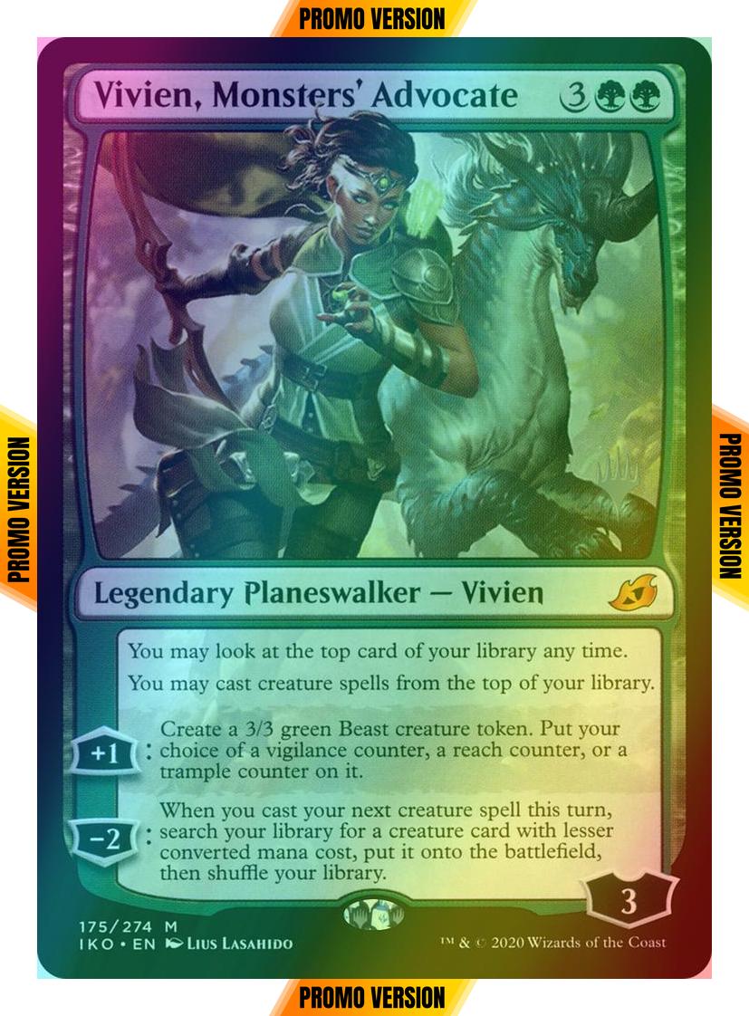 Vivien, Monsters' Advocate [Promo Pack] [175p] [Ikoria: Lair of Behemoths Promos] [Foil]