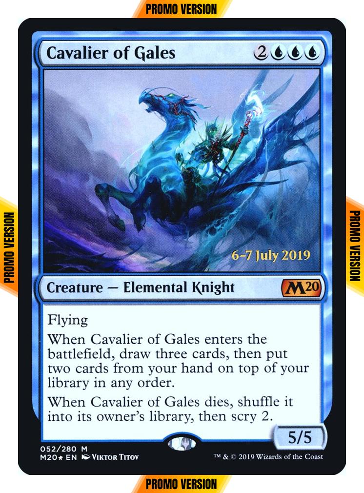 Cavalier of Gales [52s] [Core Set 2020 Promos] [Foil]