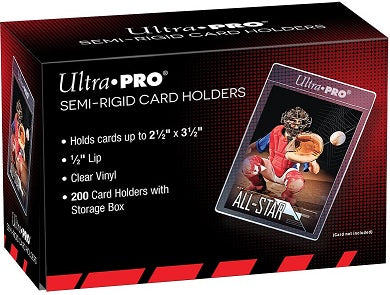 Ultra Pro Semi Rigid Sleeves - 200ct - Clear